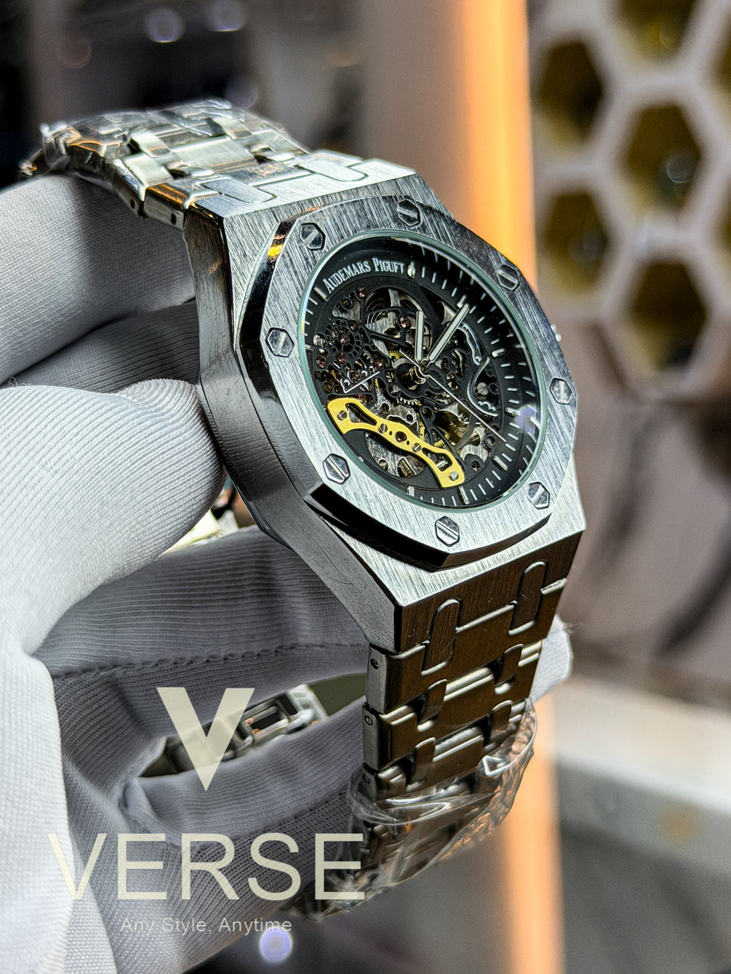 Audemars Piguet Automatic Skeleton Black Dial AA