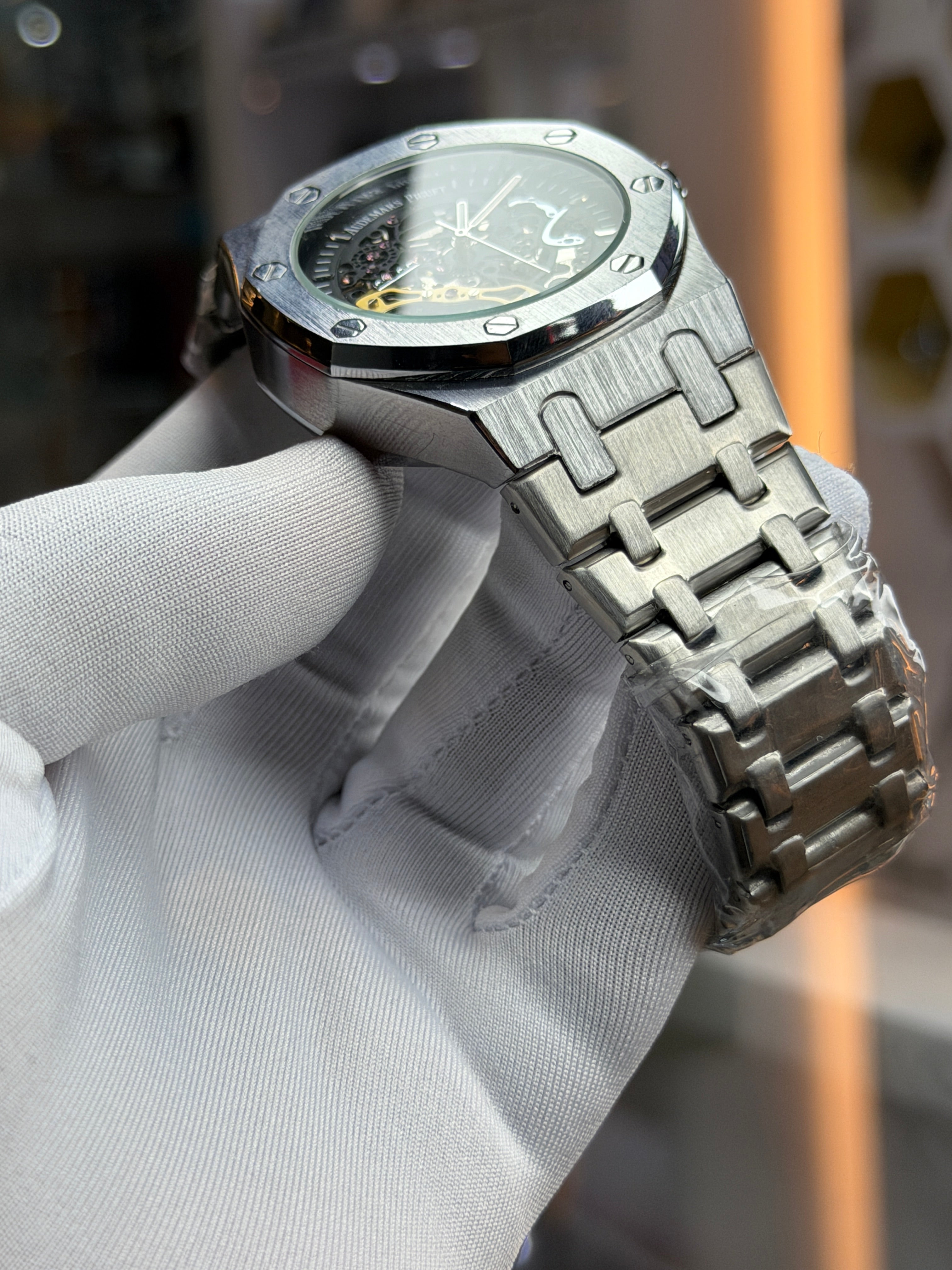 Audemars Piguet Automatic Skeleton Black Dial AA