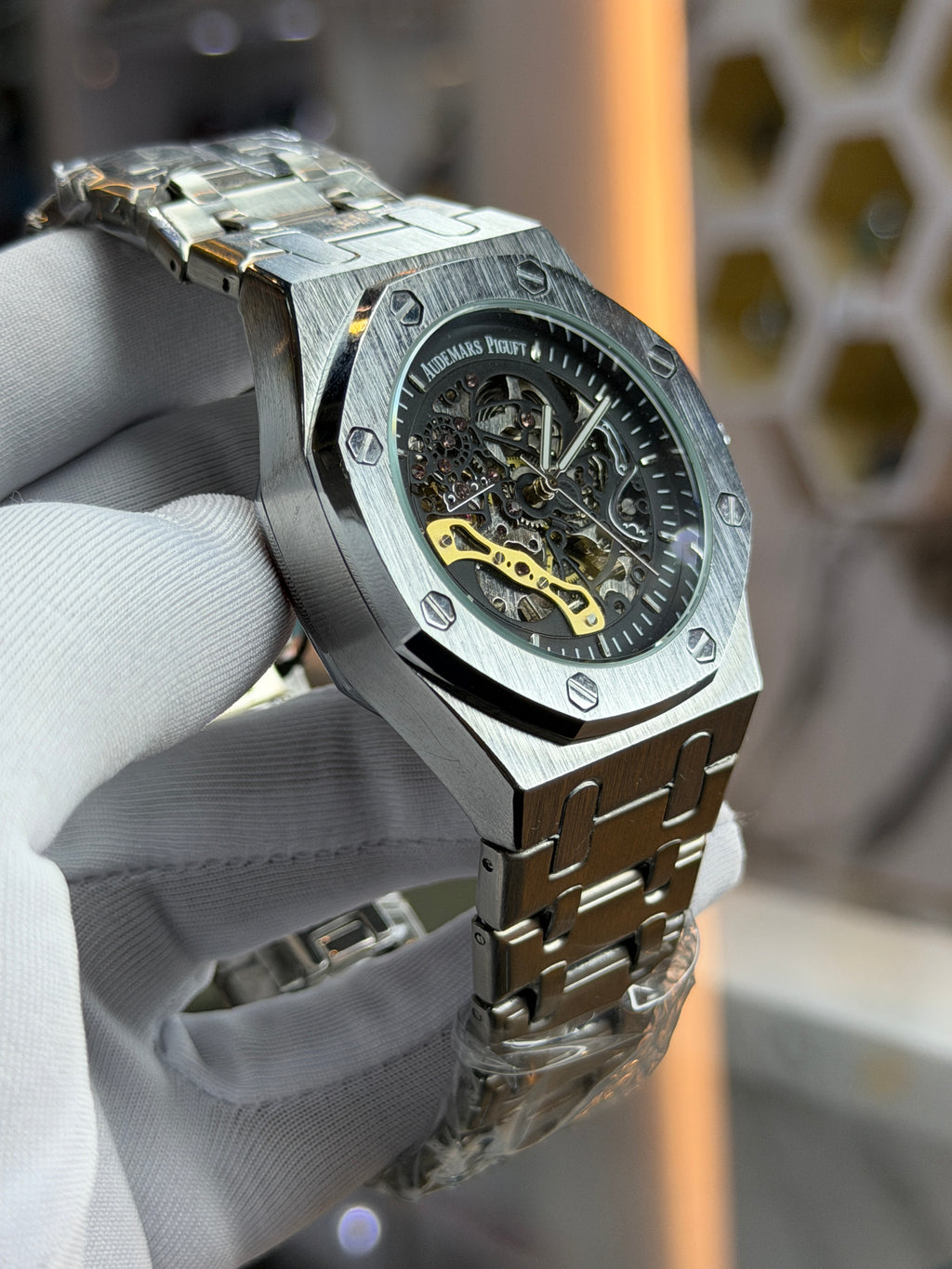 Audemars Piguet Automatic Skeleton Black Dial AA