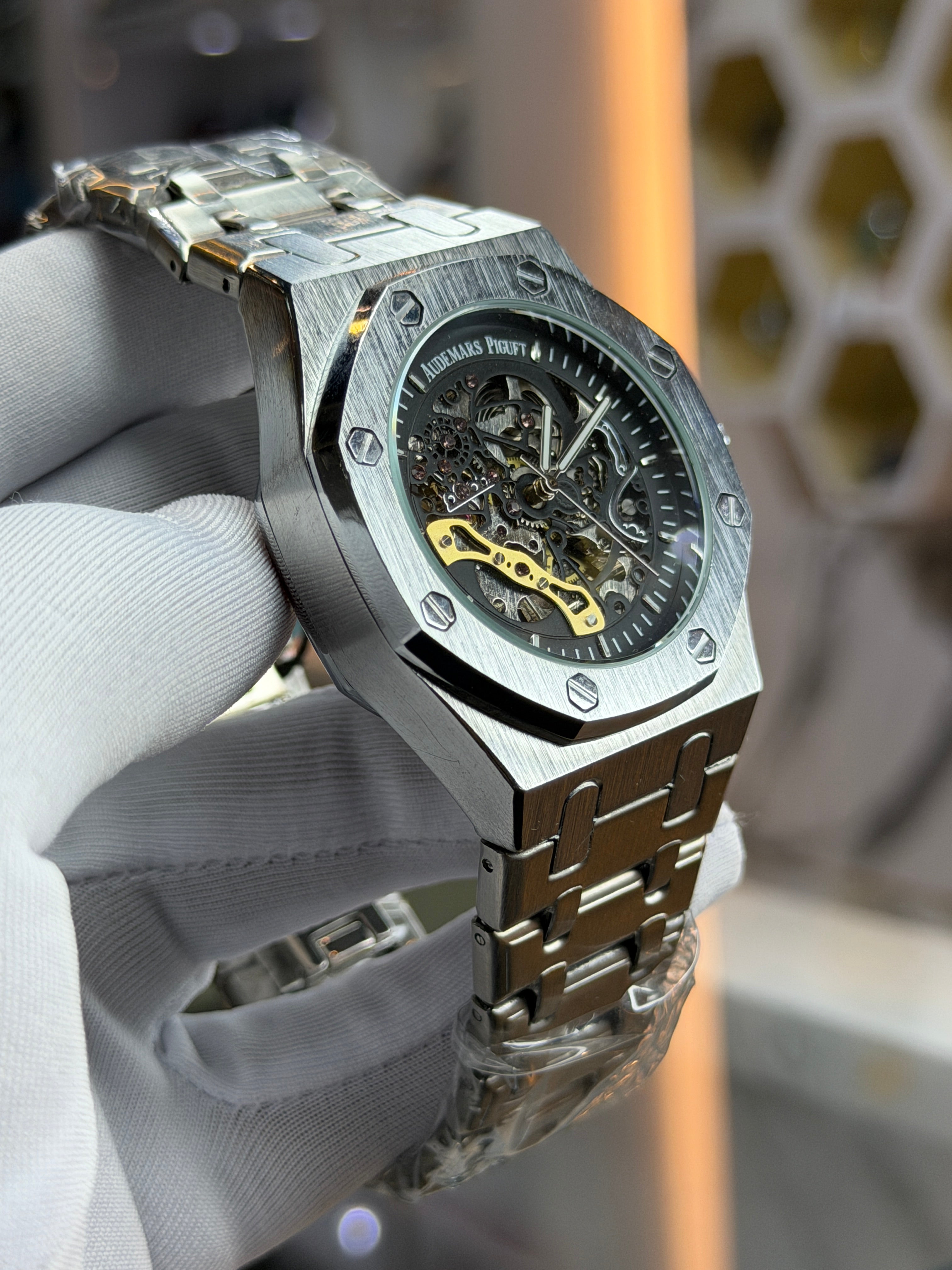 Audemars Piguet Automatic Skeleton Black Dial AA