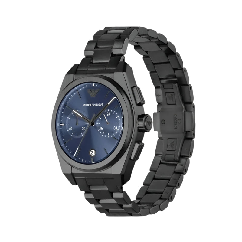 Emporio Armani AR11561 “Federico” Chronograph Men’s Watch – Blue Dial | AR11561