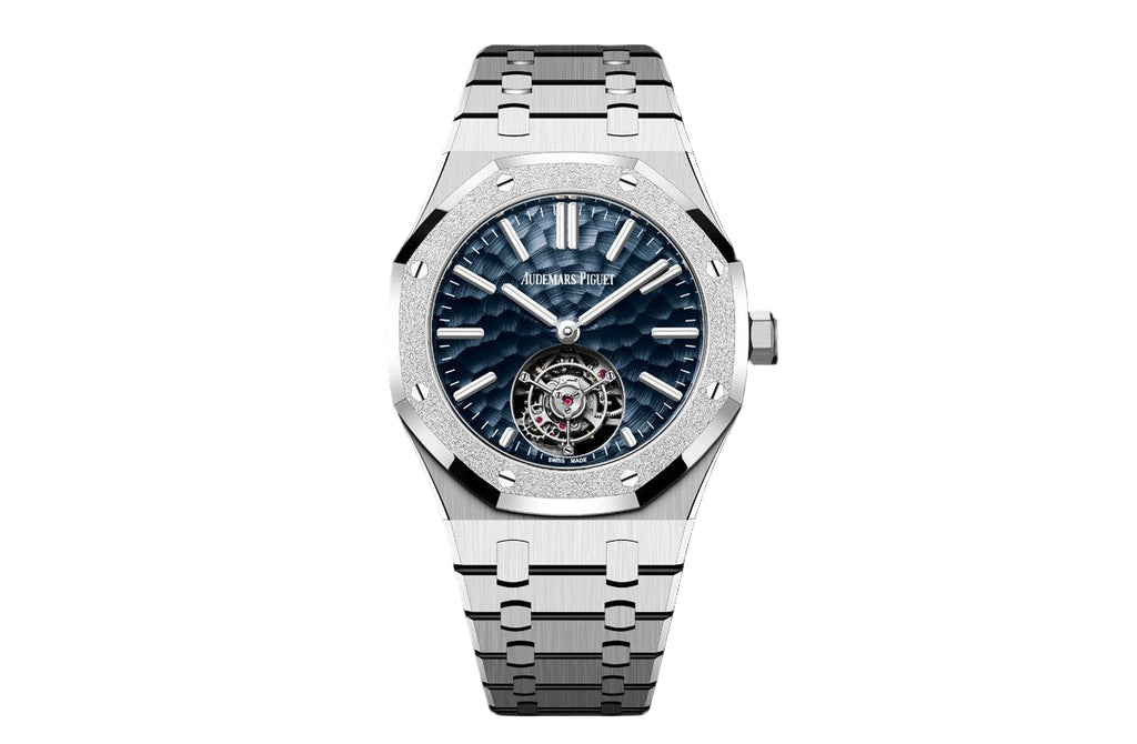 Audemars Piguet Royal Oak Flying Tourbillon 41mm – Dimpled Blue Dial Master
