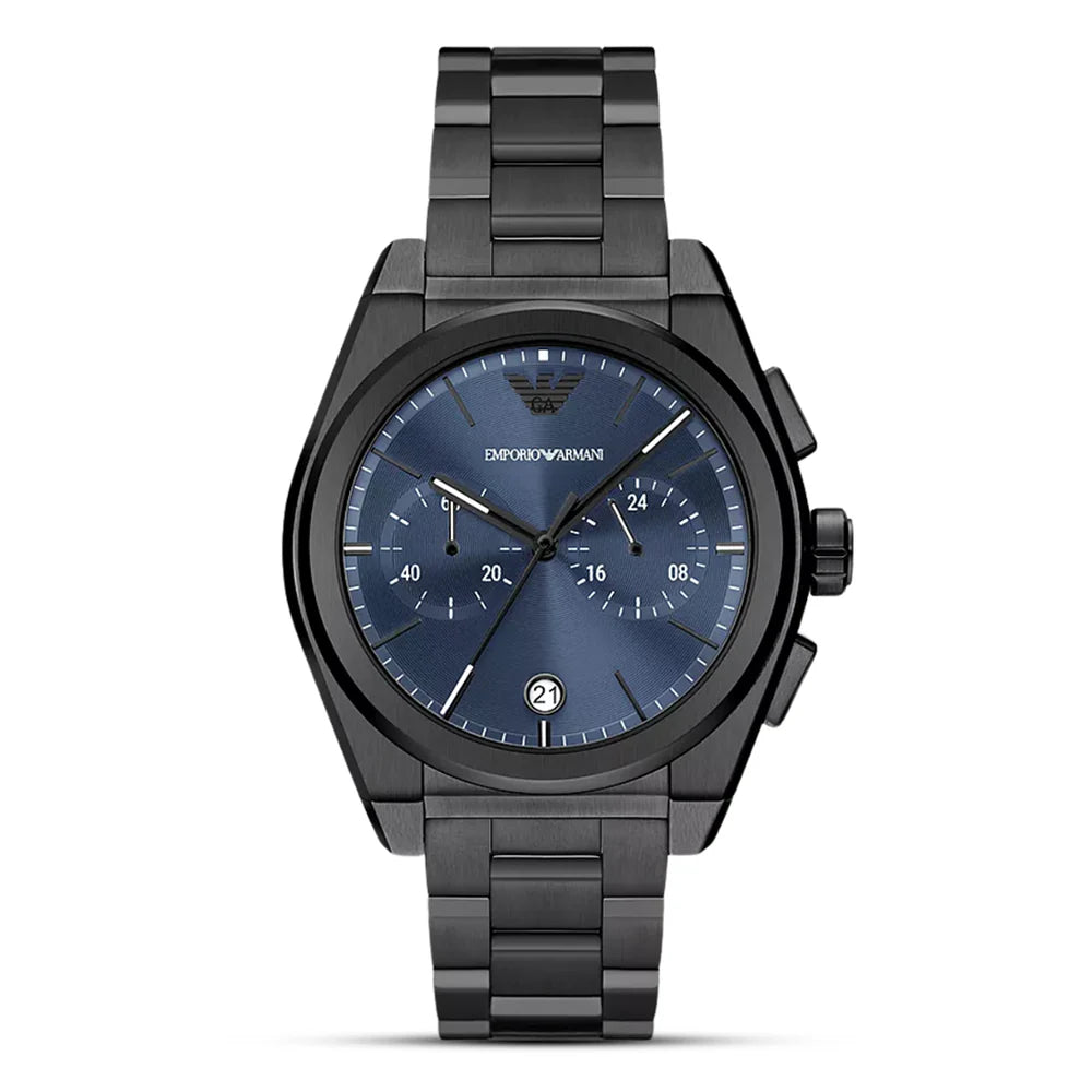 Emporio Armani AR11561 “Federico” Chronograph Men’s Watch – Blue Dial | AR11561