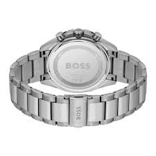Hugo Boss Cloud 1514015 Men’s Chronograph – 43 mm Silver Steel Case & Bracelet with Blue Dial