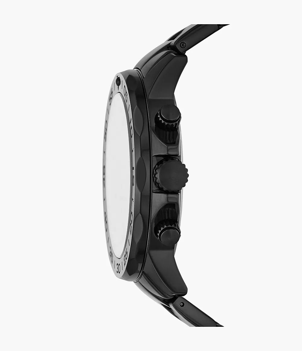 FOSSIL Bannon Multifunction Black Stainless Steel Men's Watch BQ2587