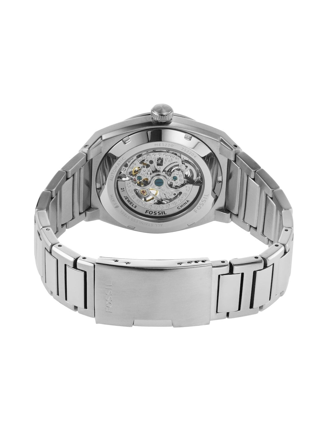 FOSSIL Everett Automatic Blue Dial Men's Watch ME3220