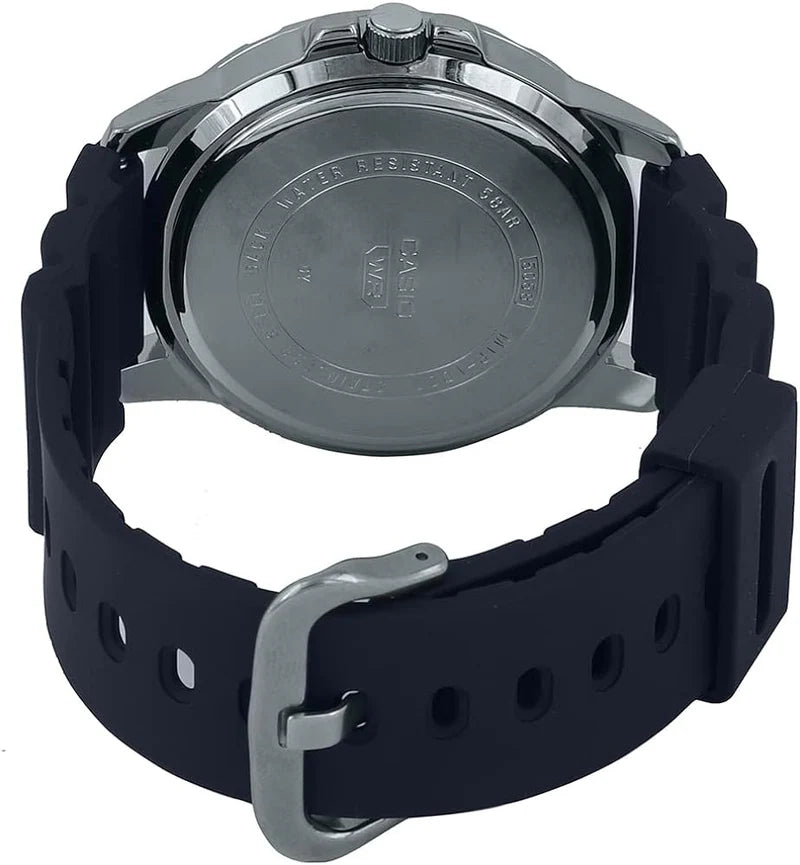 Casio MTP-VD01-1EV Men’s Black Stainless Steel Watch with Black Dial | MTP-VD01-1EV