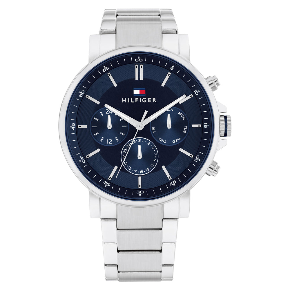 Tommy Hilfiger 1710588 navy dial multi-function front view