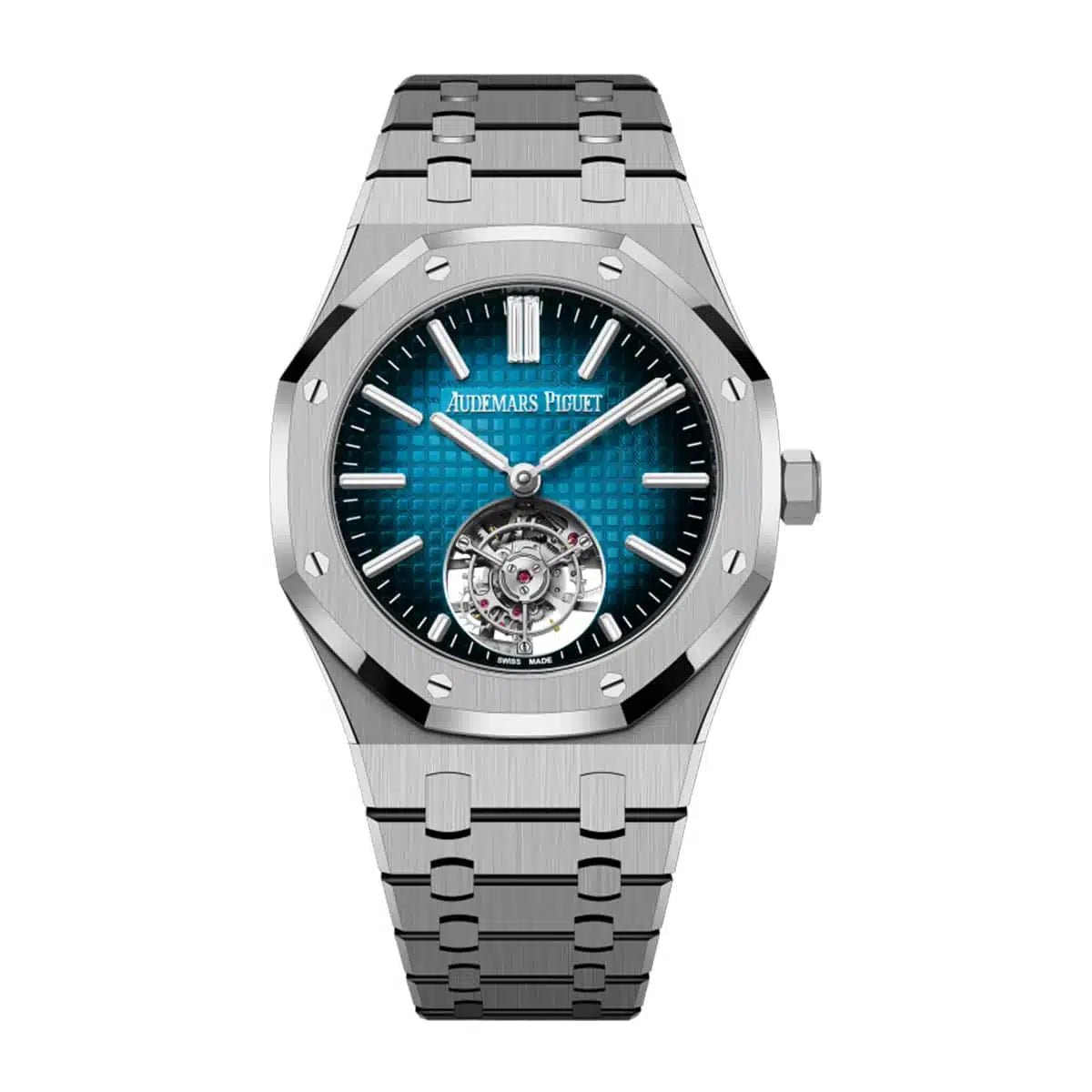 Audemars Piguet Royal Oak Selfwinding Flying Tourbillon Ref. 26730TI.OO | 41mm Ombré Ocean Teal Dial - Master - VERSE - 