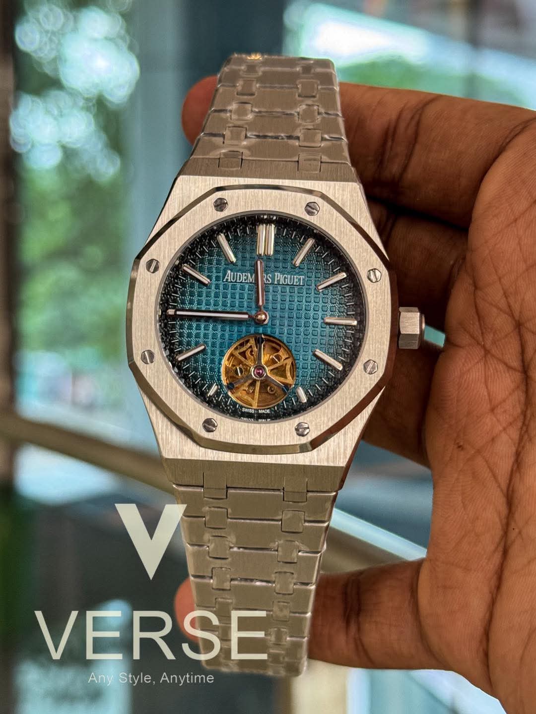 Audemars Piguet Royal Oak Selfwinding Flying Tourbillon Ref. 26730TI.OO | 41mm Ombré Ocean Teal Dial - Master - VERSE - 