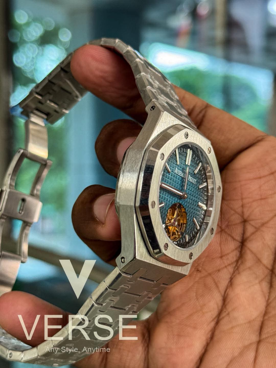 Audemars Piguet Royal Oak Selfwinding Flying Tourbillon Ref. 26730TI.OO | 41mm Ombré Ocean Teal Dial - Master - VERSE - 