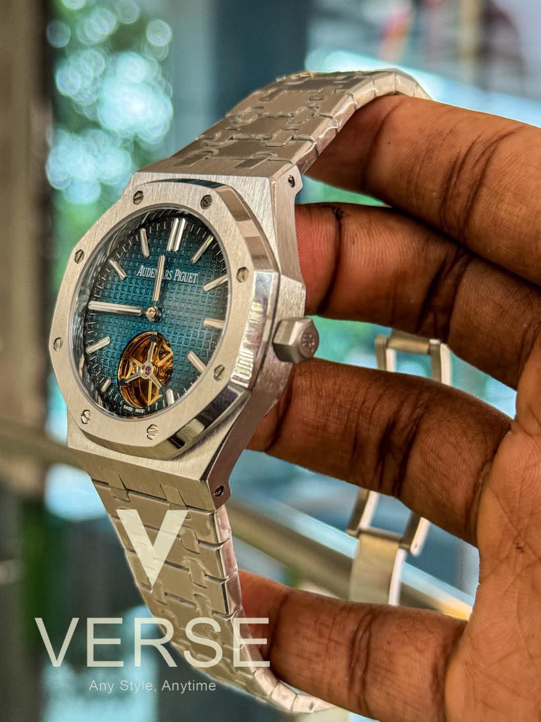 Audemars Piguet Royal Oak Selfwinding Flying Tourbillon Ref. 26730TI.OO | 41mm Ombré Ocean Teal Dial - Master - VERSE - 