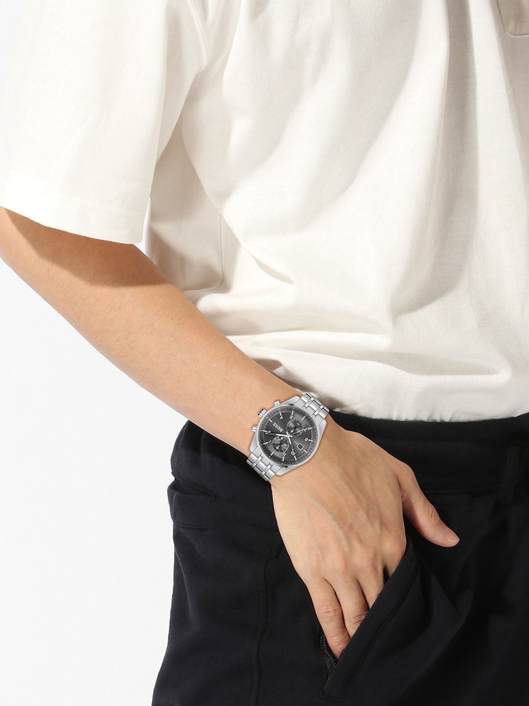 Boss Skytraveller Chronograph Stainless Steel Men’s Watch | Model 1514151 - VERSE - 