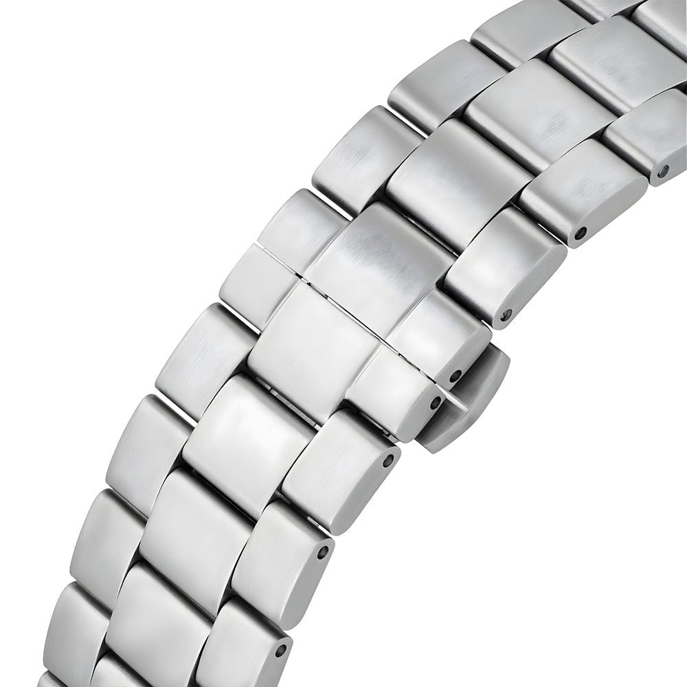 Emporio Armani Racer Chronograph Silver Dial Stainless Steel Men's Watch | AR11636 - VERSE - 