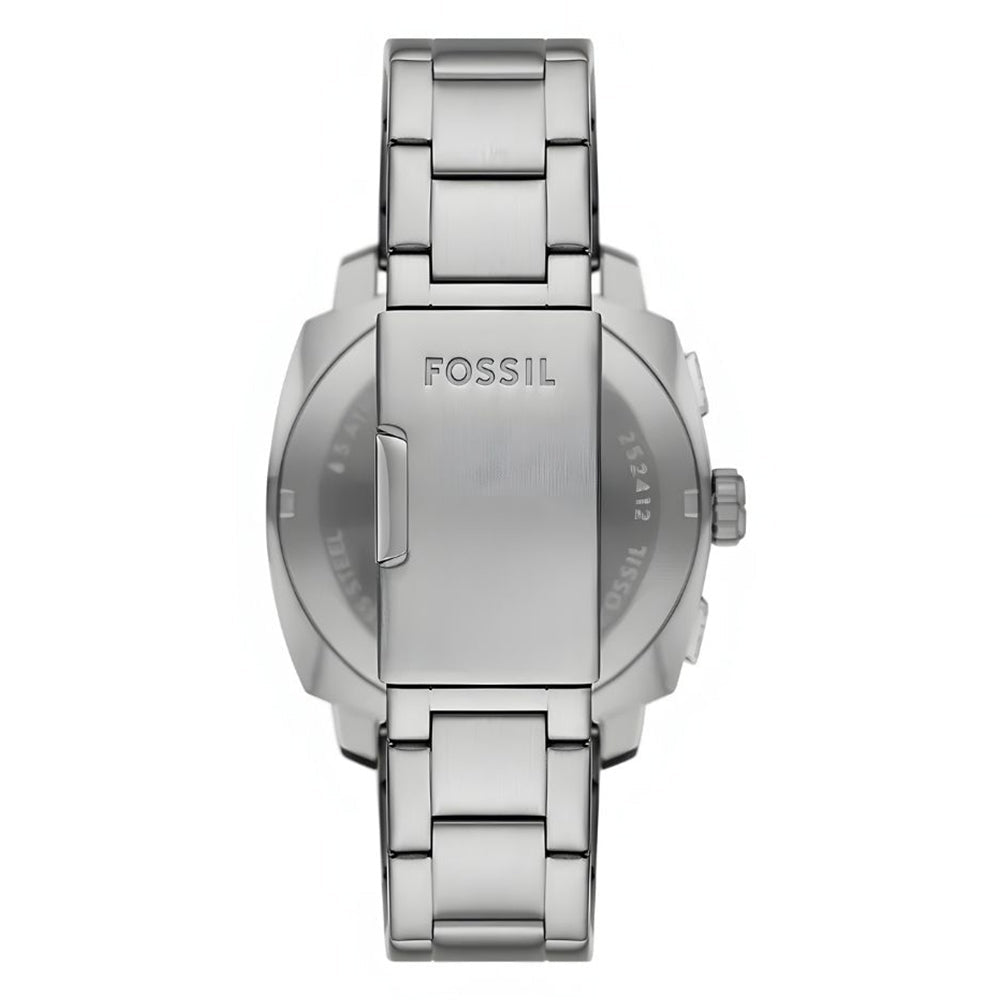 Fossil Machine Chronograph Black Dial Stainless Steel Men's Watch | Fossil FS6095 - VERSE - 
