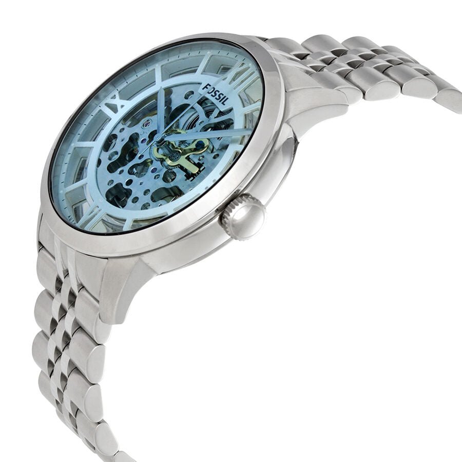 Fossil Townsman Automatic Skeleton Dial Stainless Steel Men's Watch | Fossil ME3073 - VERSE - 