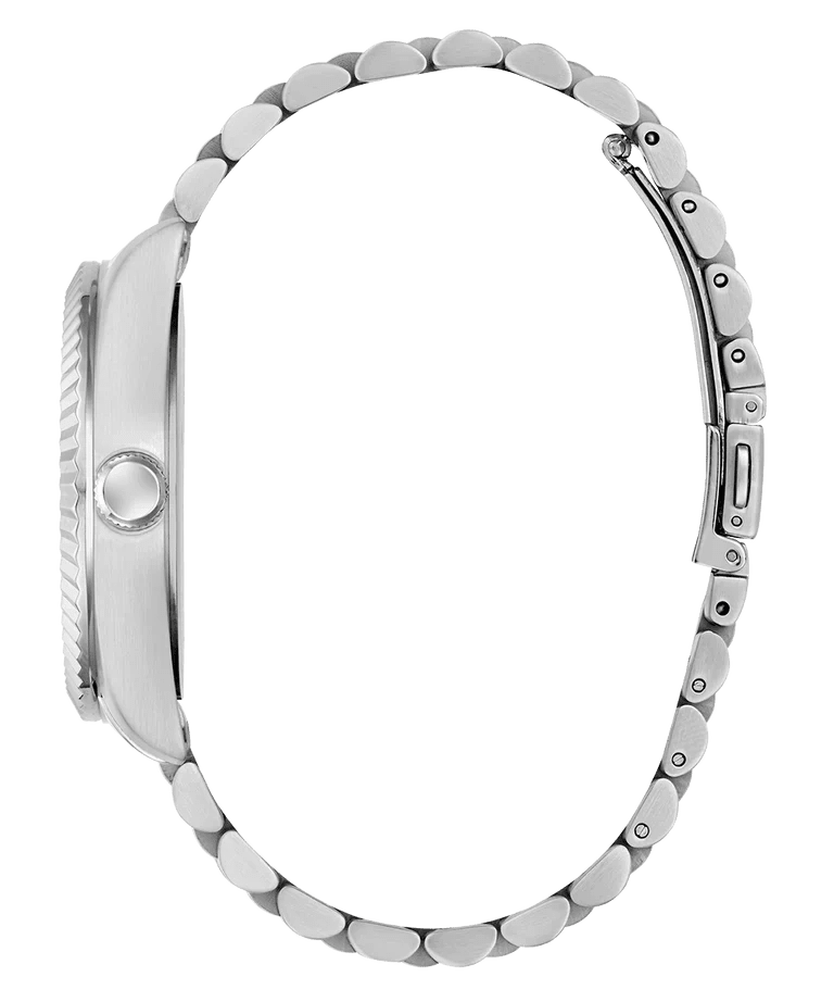Guess Jaden Multi - Function Silver Stainless Steel Men’s Watch | Model GW0977G1 - VERSE - 