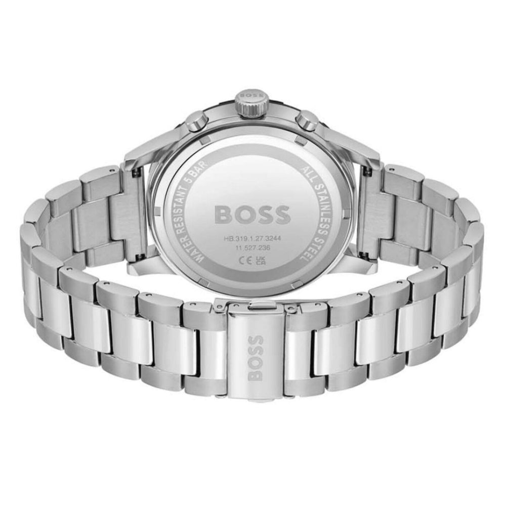 Hugo Boss Solgrade Solar Chronograph Black Dial Stainless Steel Men's Watch | Hugo Boss 1514032 - VERSE - 