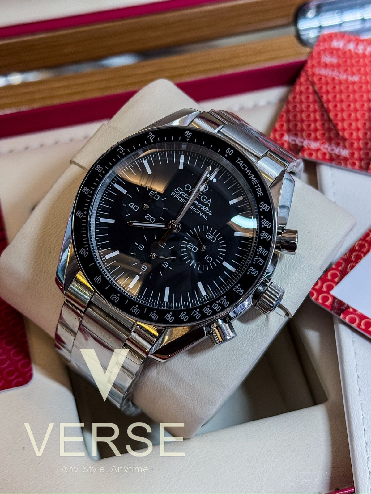 Omega Speedmaster Professional Moonwatch Black Euro