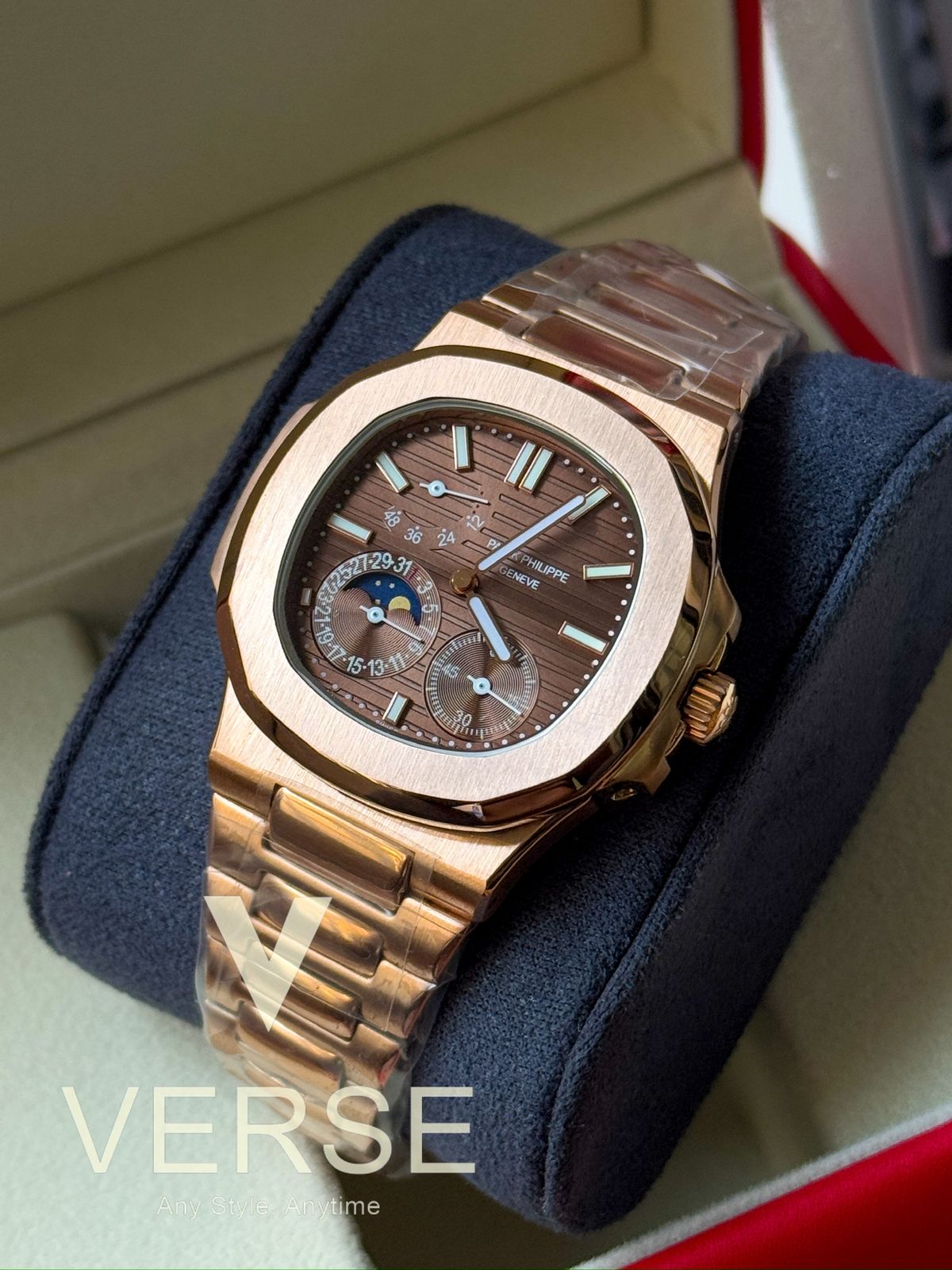 Patek Phlippe Perpetual Calender Automatic Rose Gold Master