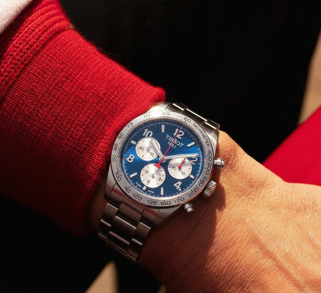 Tissot T-Sport PRS 516 Chronograph Blue Dial Men’s Watch – T131.617.11.042.00 | Tissot T-Sport PRS 516