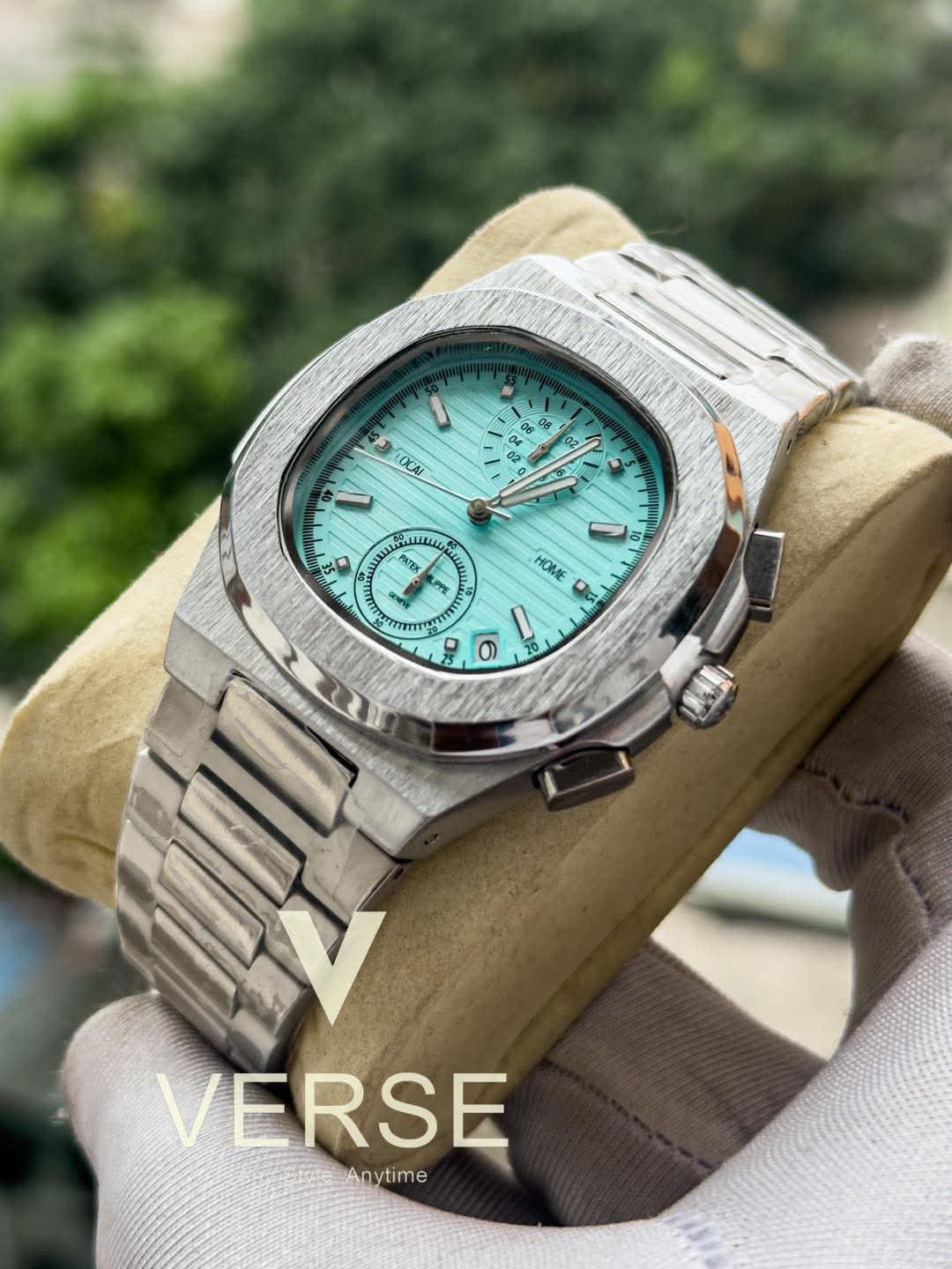 Patek Philippe Nautilus Chronograph Tiffany Dial AA