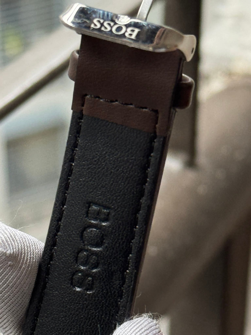 Boss Grand Prix Chronograph Black Belt AA