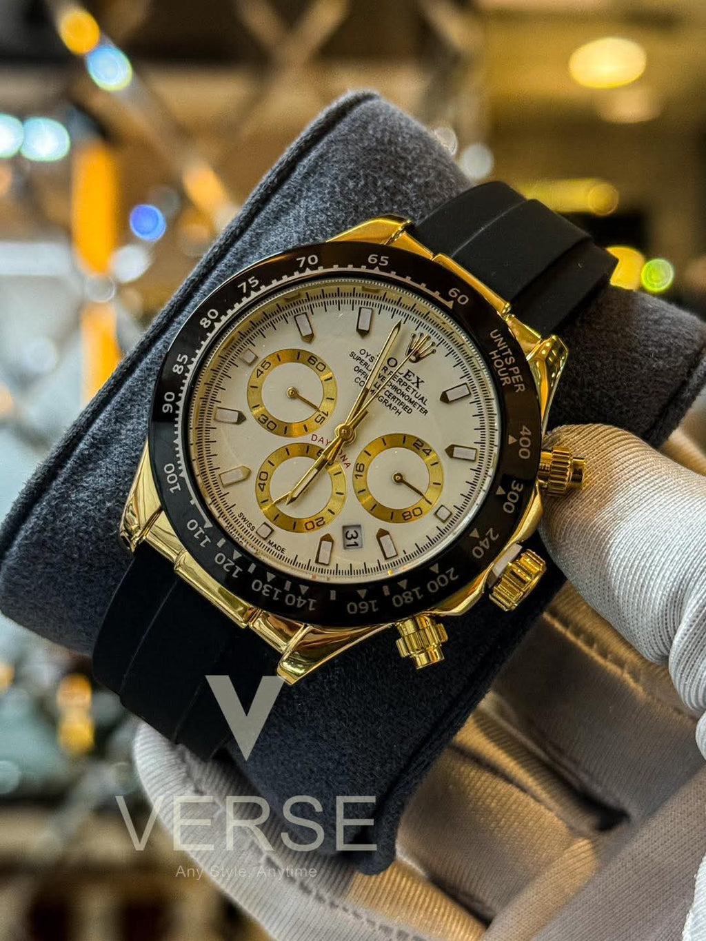 Rolex Daytona Golden White AA