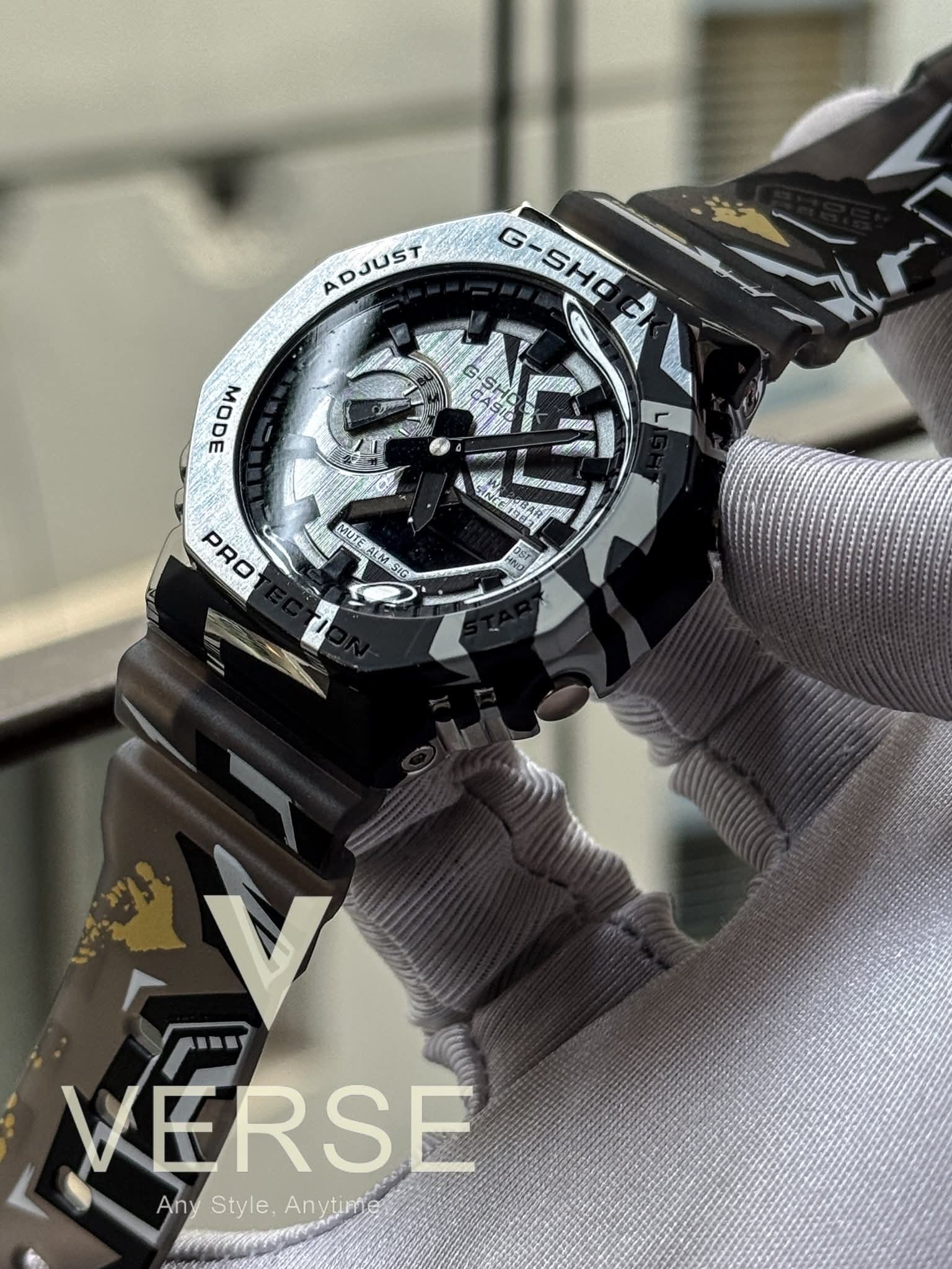 Casio G-Shock GA-2100HT Tomoyasu Hotei 40th Anniversary "GUITARHYTHM" Triple A