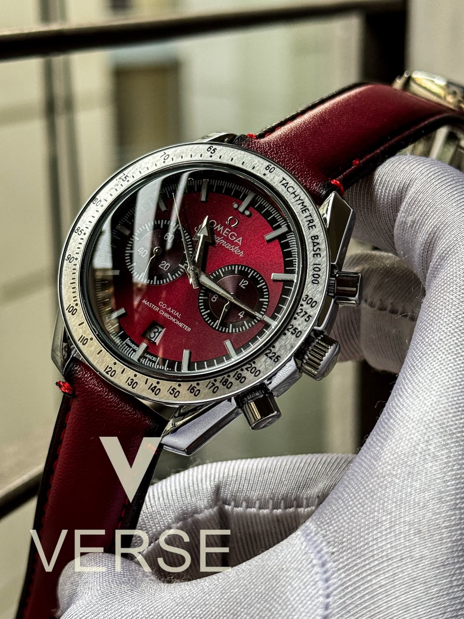 Omega Speedmaster 57 Red Belt Red Dial AA