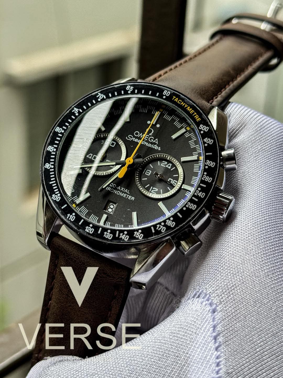 Omega Racing Master Brown Belt Yellow Hand AA