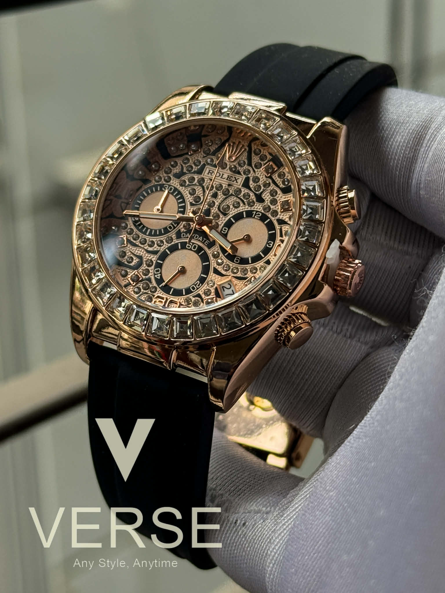 Rolex Daytona “Eye of the Tiger” Rose-Gold AA
