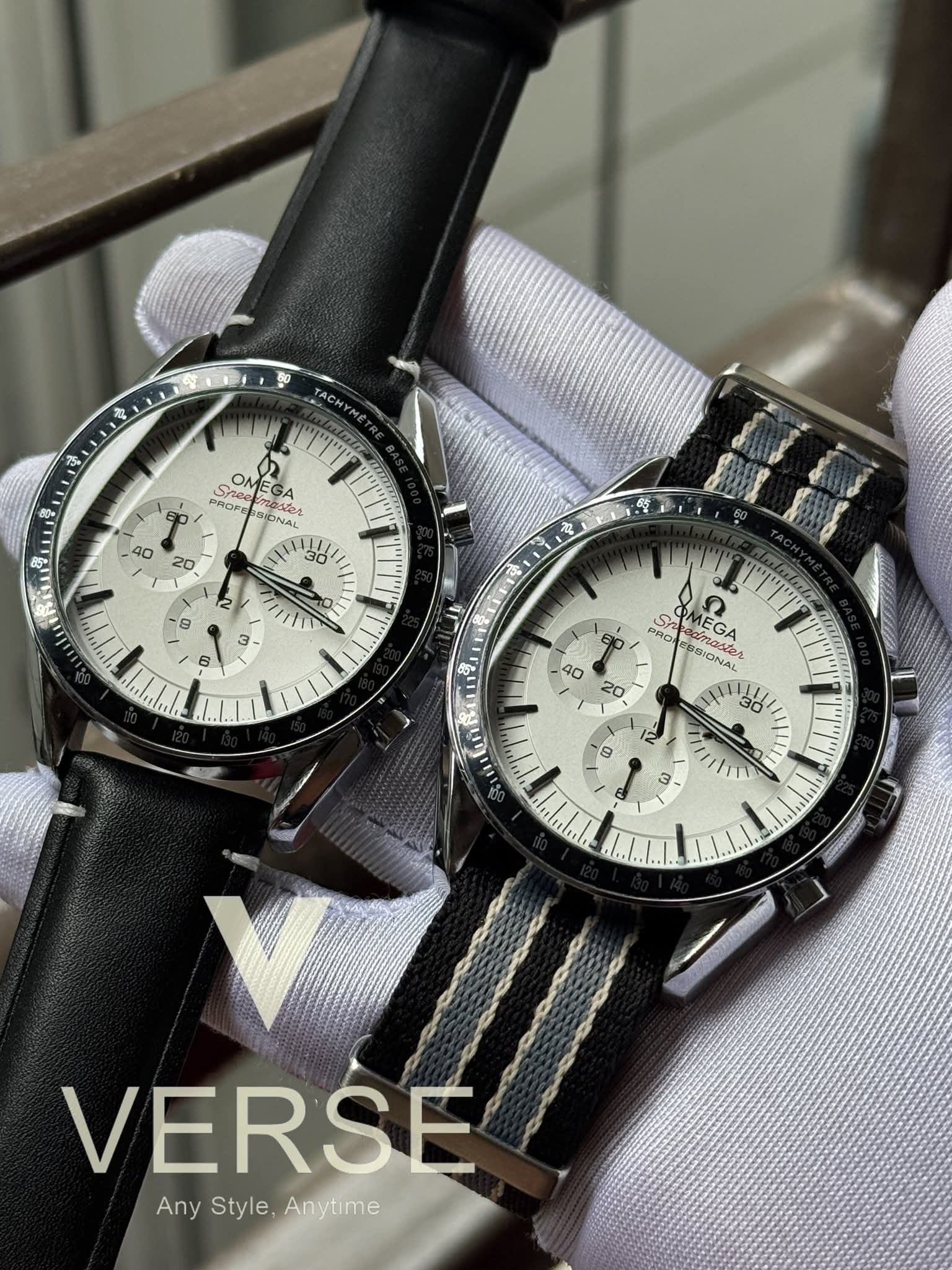 OMEGA BLACK BELT WHITE DIAL FREE NATO STRAP OFFER AA
