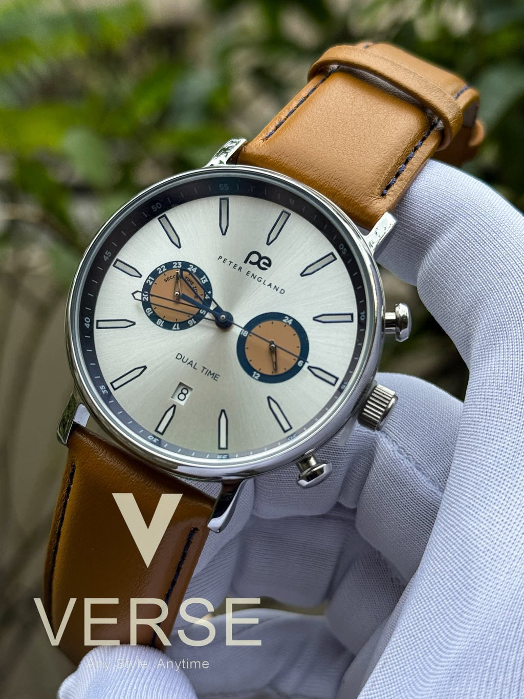 Peter England PE000063C 2023 Edition Analog Dual Time Men's Watch| Peter England PE000063C