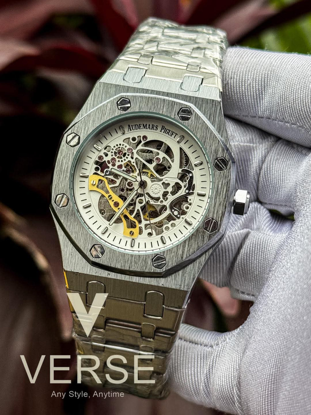 Audemars Piguet Automatic Skeleton White Dial AA
