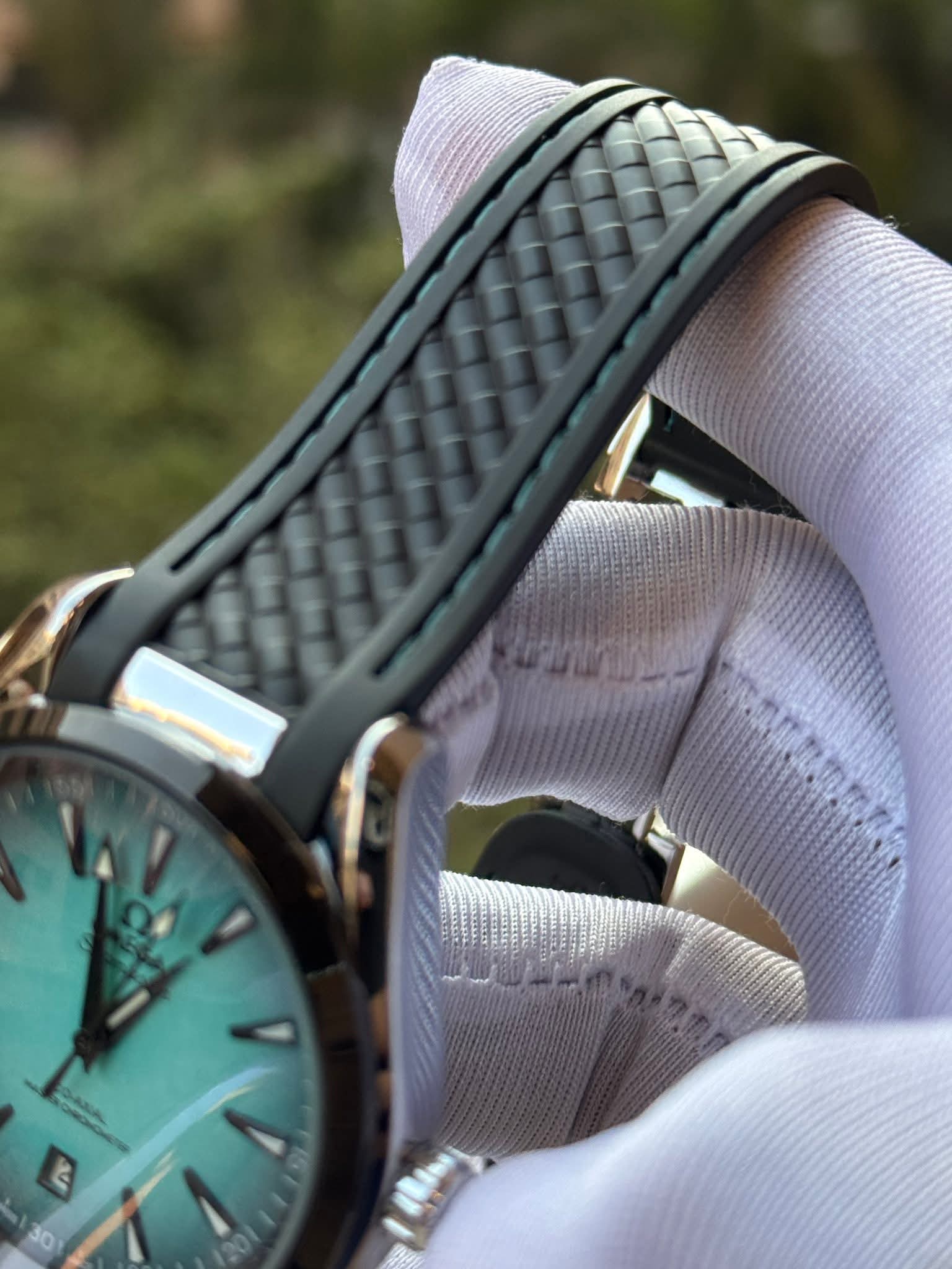 Omega Seamaster AquaTerra 150m Lacquered Turquoise Dial AA