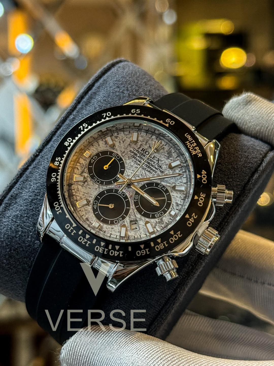 Rolex Cosmograph Daytona Silver Meteorite Dial AA