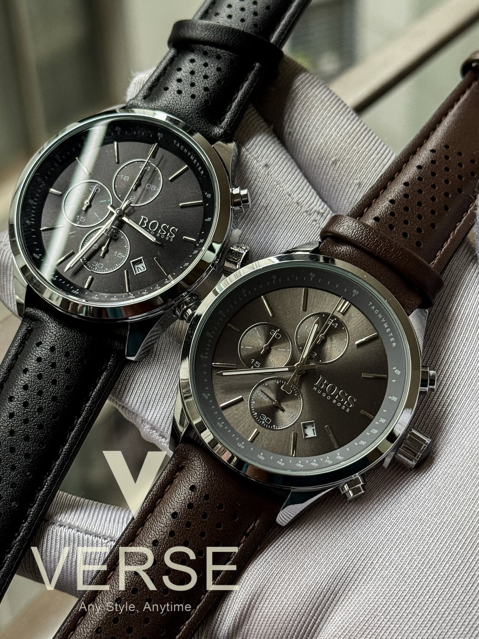 Boss Grand Prix Chronograph Black Belt AA