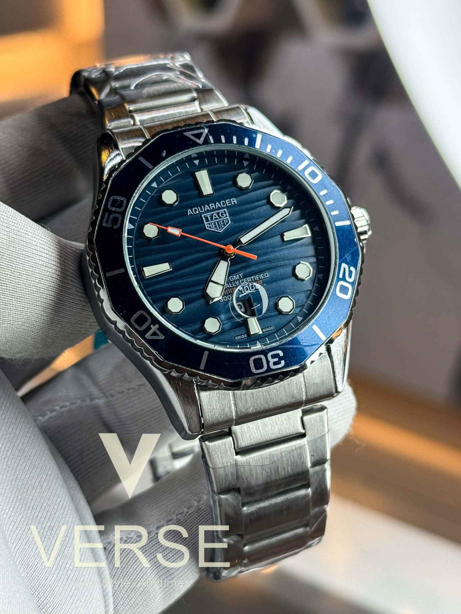 TAG Heuer Aquaracer Professional - Superdiver | Sweep Blue Dial-Bezel