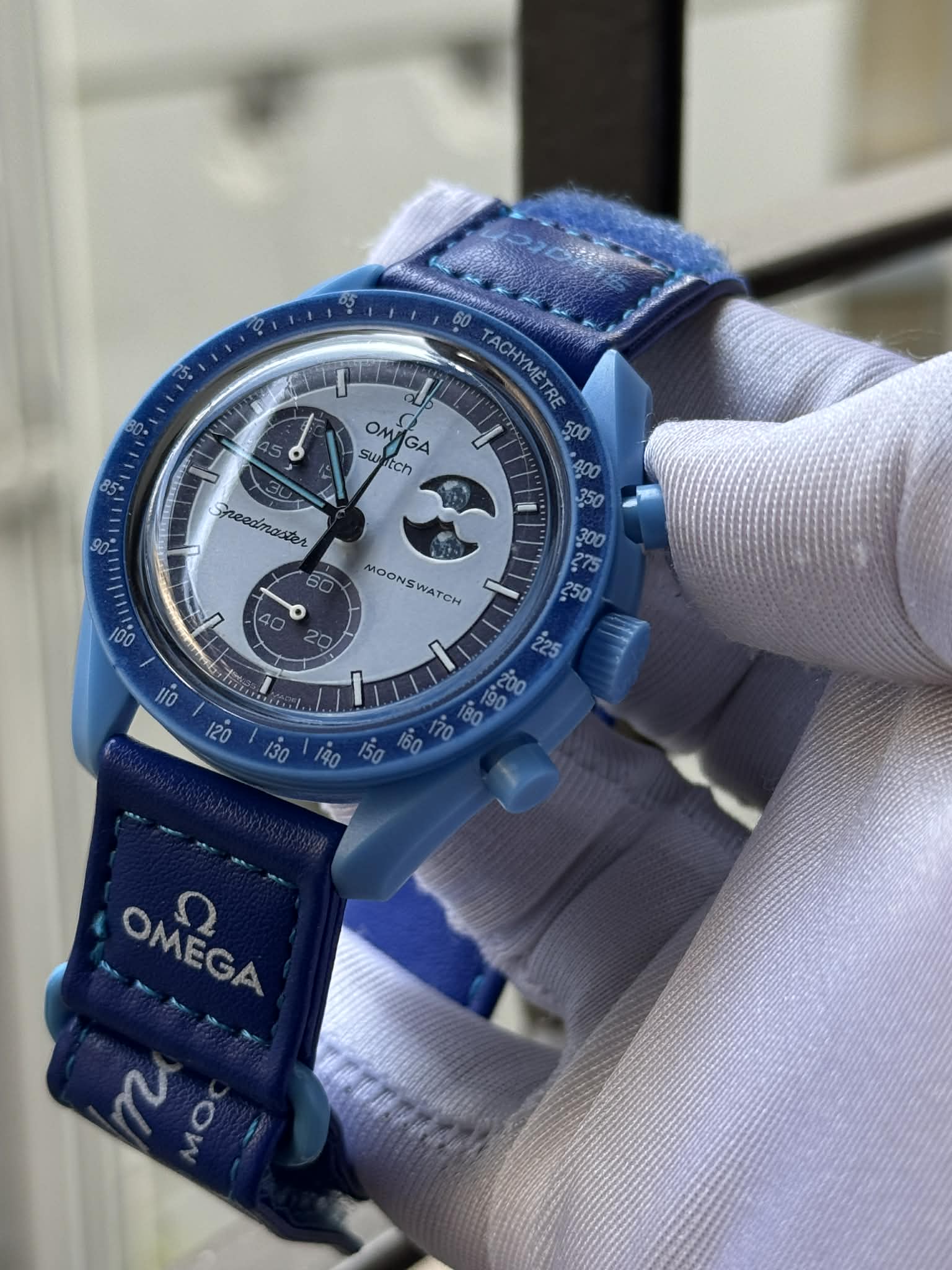 Omega x Swatch MoonSwatch Mission to the Super Blue Moonphase AA