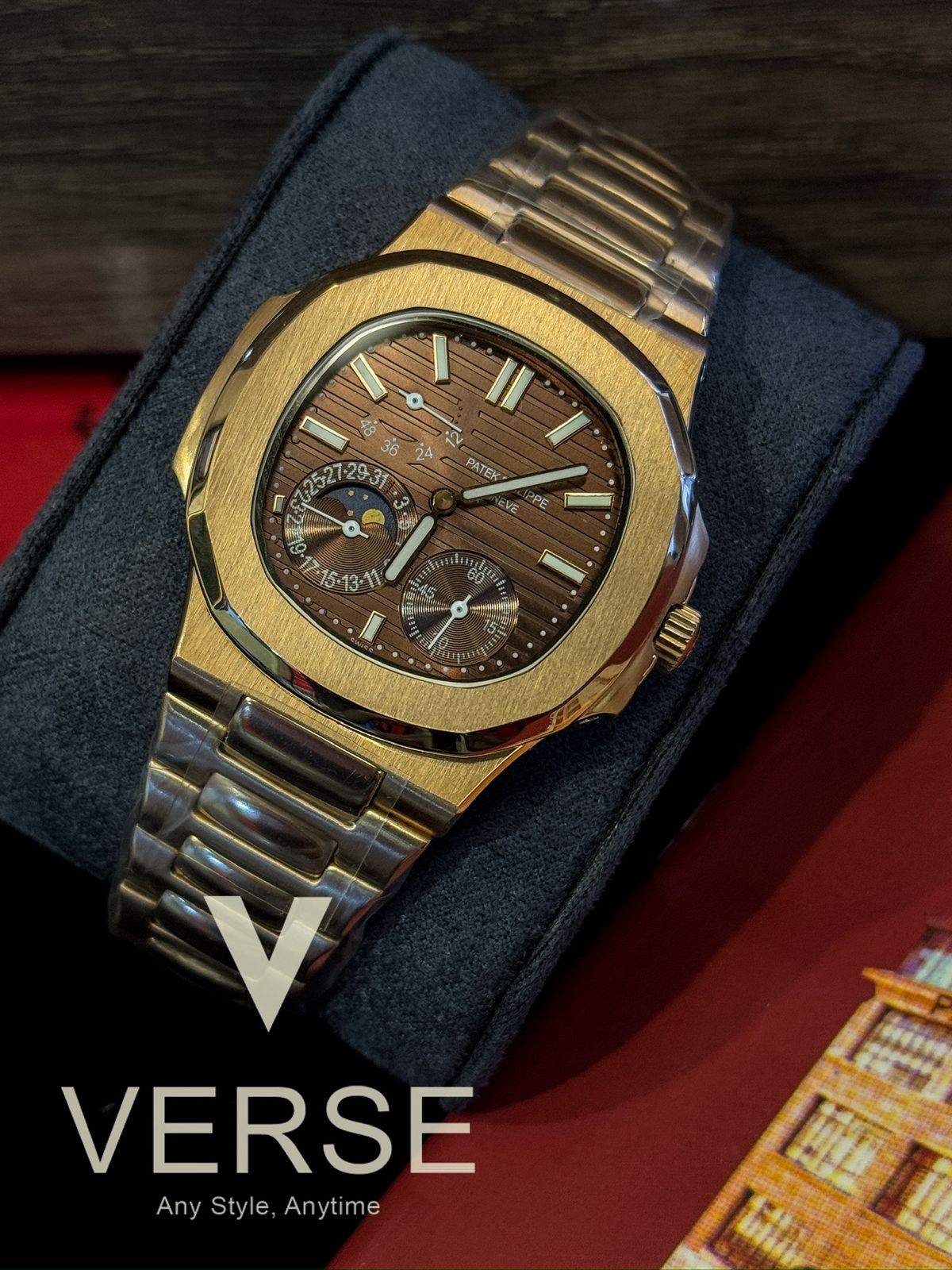 Patek Phlippe Perpetual Calender Automatic Rose Gold Master