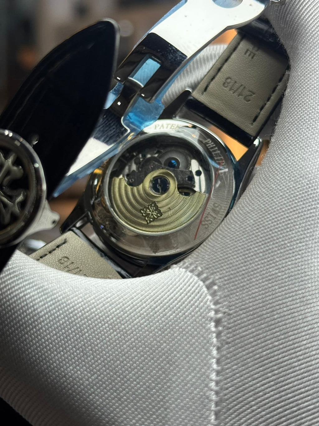 Patek Philippe Complications Annual Calendar 40mm Black Two-Tone Dial Euro