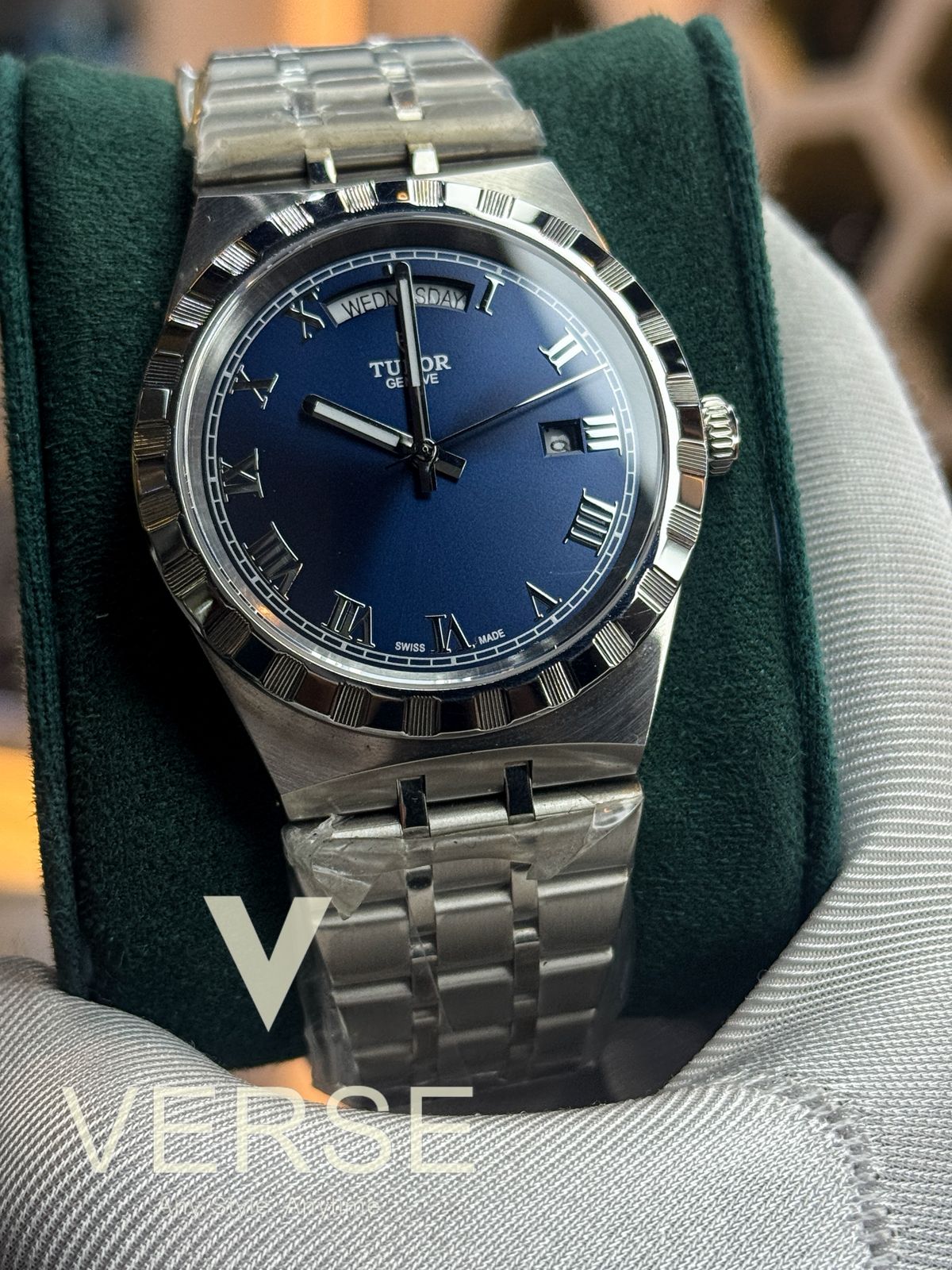 Tudor Royal Automatic M28600-0005 E Blue Dial 41mm DayDate Euro