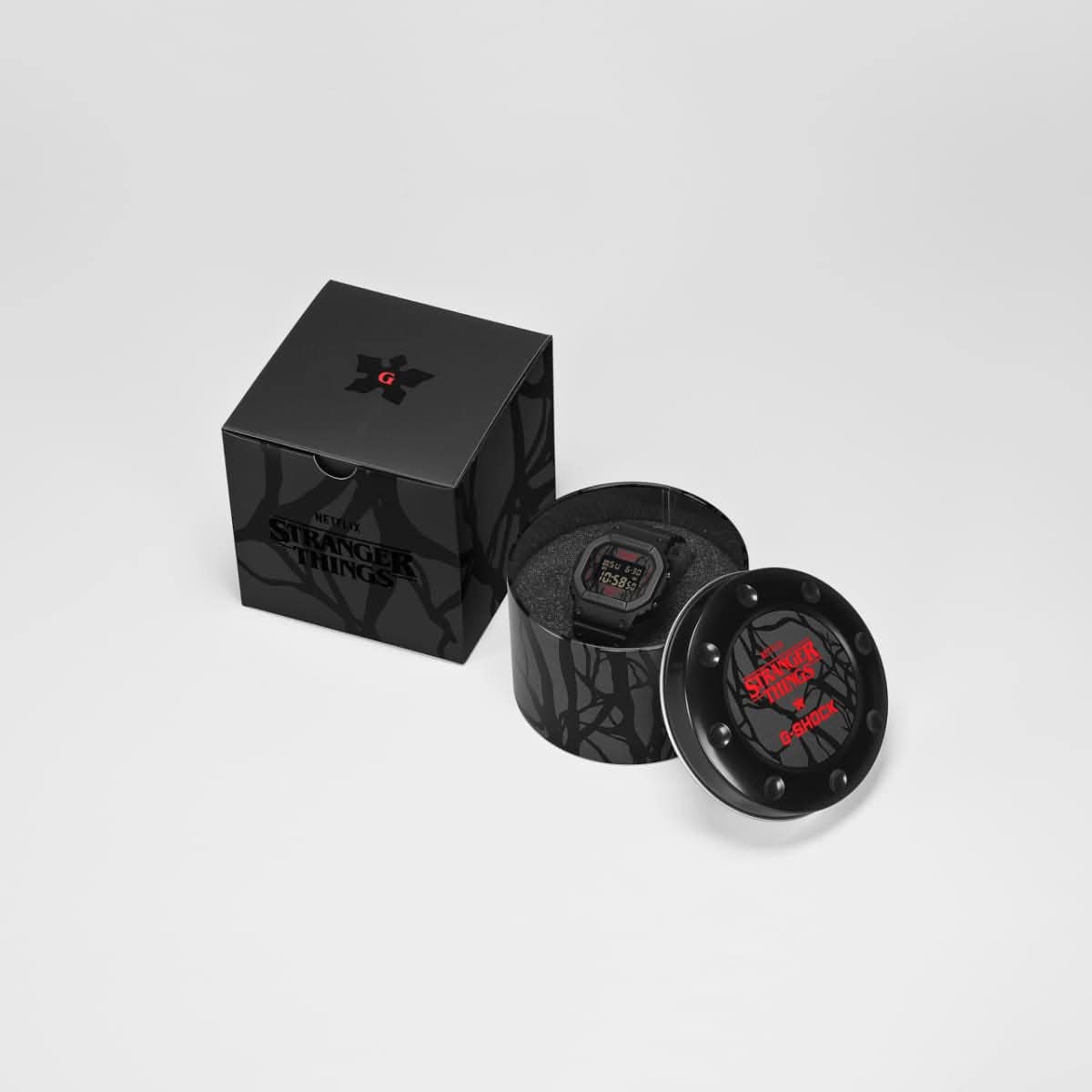 Casio G-Shock DW-5600STT-1 “Casio x Stranger Things” Digital Men’s Watch | Casio G-Shock DW-5600STT-1