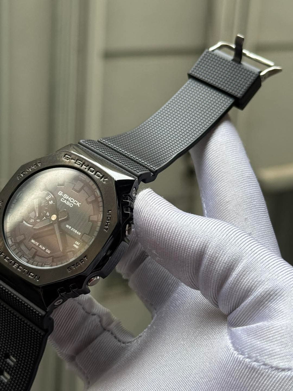 Casio G-Shock GM-2100-1A Full Black Triple A