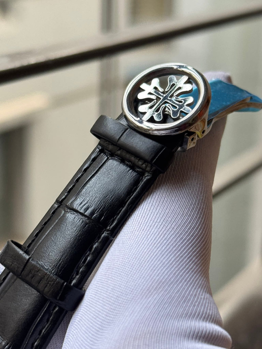 (Patek Philippe Automatic Noir Guilloché | - AA