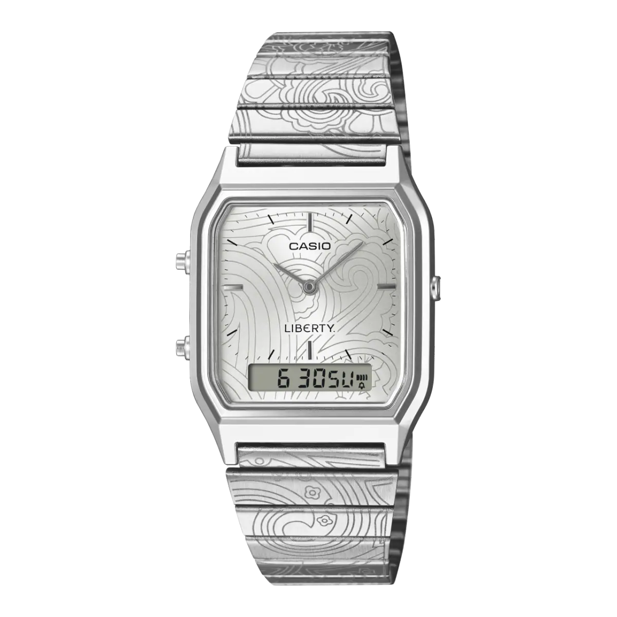 Casio Vintage AQ-230ELT-7A Liberty Edition Men's Stainless Steel Watch | AQ-230ELT-7A