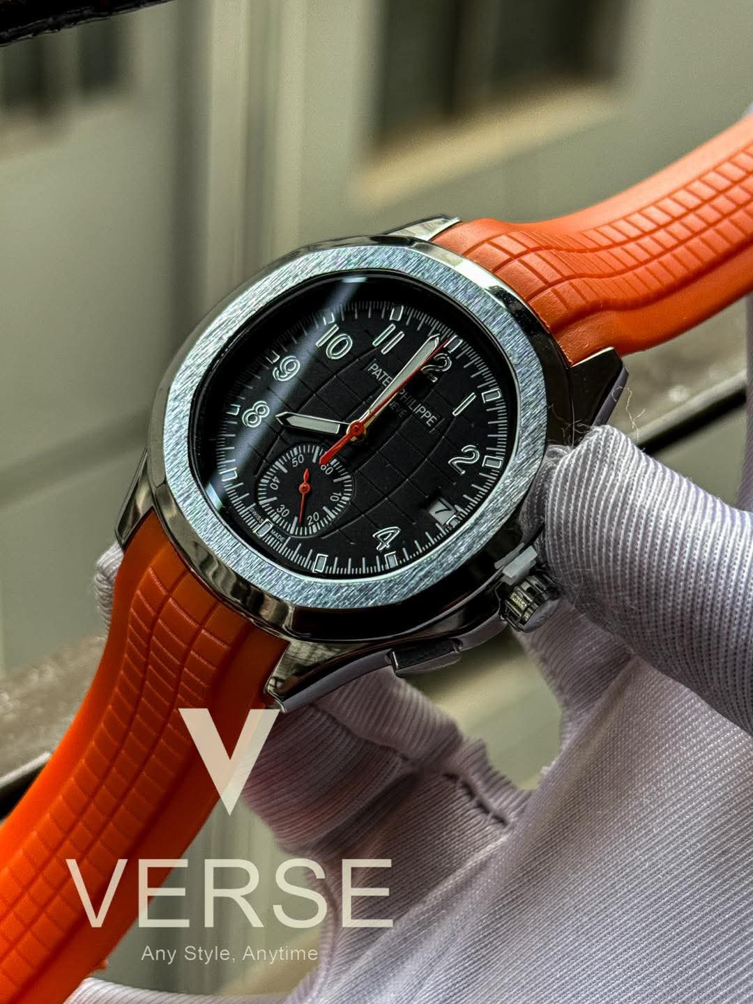 Patek Philippe AQUANAUT Orange Belt AA