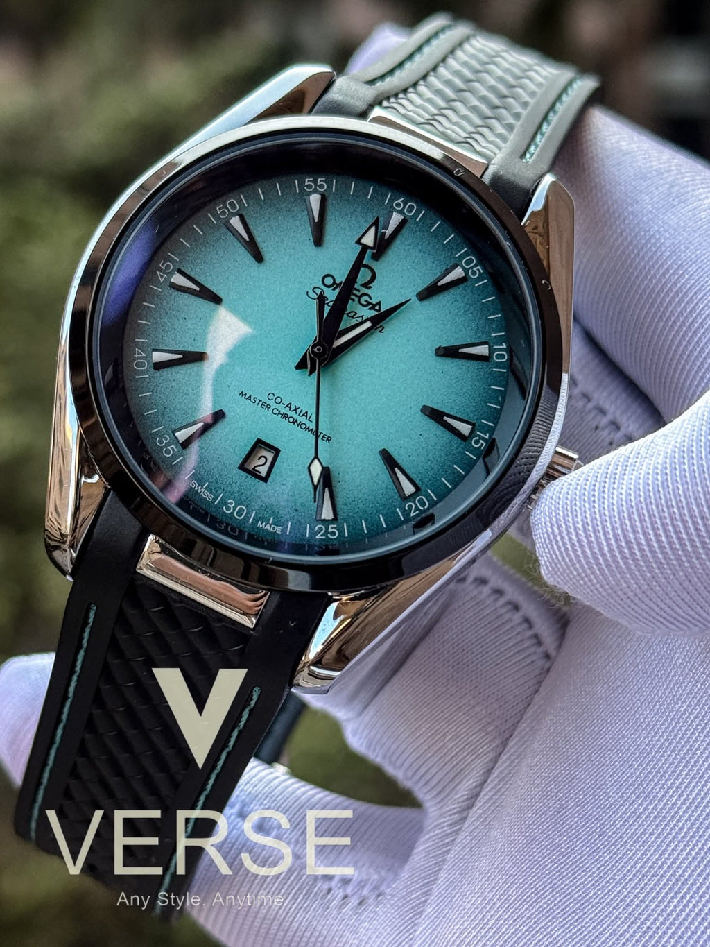 Omega Seamaster AquaTerra 150m Lacquered Turquoise Dial AA