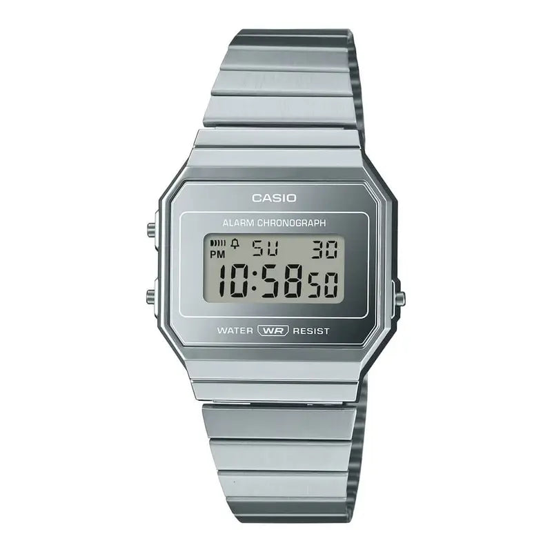 Casio Vintage A700WEV-7ADF Digital Silver Dial Stainless Steel Unisex Watch | Casio A700WEV-7ADF